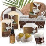 Lovery Vanilla Coconut 9-Piece Spa Gift Set