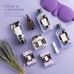 Lavender & Lilac Spa Gift Basket for Lovers