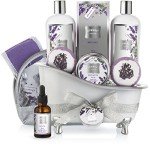 Lavender & Jasmine Spa Gift Basket for Her