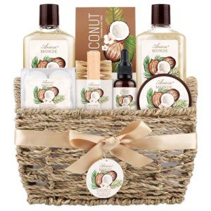 Coconut Scented Spa Gift Set for Women