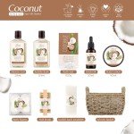 Coconut Scented Spa Gift Set for Women