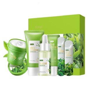 Green Tea 6-In-1 Organic Skincare Gift Set