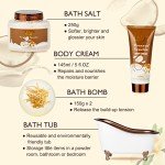 LILY ROY Coconut Vanilla Spa Gift Basket