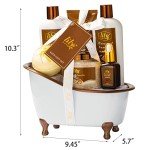 LILY ROY Coconut Vanilla Spa Gift Basket