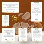 LILY ROY Coconut Vanilla Spa Gift Basket
