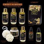 Sweet Almond Home Spa Gift Set for All