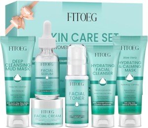 Organic Skincare Gift Set for All Skin Types