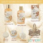 Honey & Almond Spa Gift Basket for Her