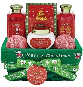 Festive Spa Gift Set: Strawberry & Sandalwood Bliss