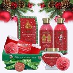 Festive Spa Gift Set: Strawberry & Sandalwood Bliss