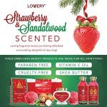 Festive Spa Gift Set: Strawberry & Sandalwood Bliss