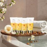 Organic Spa Gift Basket with Perfume and Bath Essentials