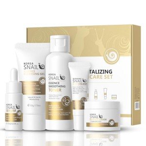 Korean Snail Mucin Skincare Set for Hydration