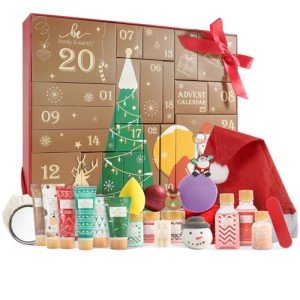 Advent Calendar 2024 BODY & EARTH Christmas Advent Calendar 24 Days of Beauty Advent Calendar 24PCS Countdown Christmas Gifts for Women 2024 Limited Edition Skincare Advent Calendar