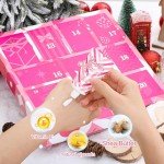2024 Limited Edition Advent Calendar Christmas Gifts Bath Sets for Women Gift, 12pcs Spa Gift Set Includes Hand Lotion,Body Lotion,Candles,Shower Gel,Bath Bomb,Holiday Gift,Pamper Kit for Women&Men