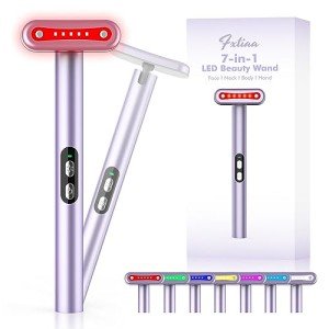 7-in-1 LED Light Therapy Facial Wand