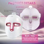 JAY SAREES LED Light Therapy Face Mask