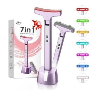 7 Color LED Red Light Therapy Wand for Skin