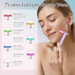 7 Color LED Red Light Therapy Wand for Skin
