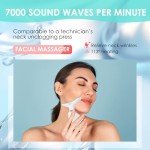 7-Color Facial Massager with Red Light Therapy