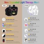 LED Red Light Therapy Face Mask for Anti-Aging