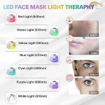 7-in-1 Color LED Face Mask for Skin Care