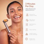 Peloopoty LED Red Light Therapy Wand for Face