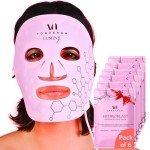 LED Face Mask Spa Kit with Hydrogel Sheets
