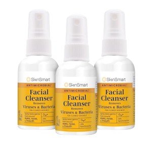 Organic Facial Cleanser Spray for Skin Protection (3 Pack)