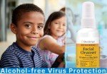 Organic Facial Cleanser Spray for Skin Protection (3 Pack)