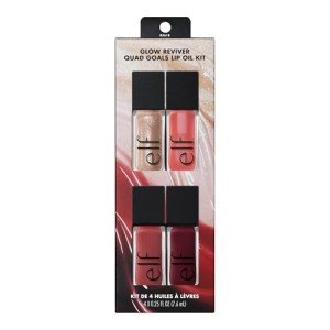 e.l.f. Glow Reviver Lip Oil Quad Kit
