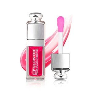 Raspberry Hydrating Lip Glow Oil - 0.2 oz