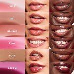 Saie Glossybounce Hydrating Lip Gloss Oil - Sheer Tint