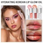 Tinted Plumping Lip Oil Gloss Set - 3 Colors