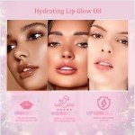 5-Color Tinted Lip Oil Set for Hydration