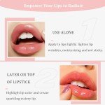 5-Color Tinted Lip Oil Set for Hydration