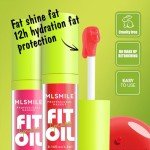 Hydrating Lip Oil Set - 4 Colors for Glowing Lips