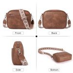 Trendy Vegan Leather Crossbody Bag for Women