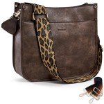 Trendy Vegan Leather Hobo Bag with Adjustable Strap