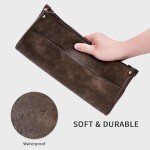 Trendy Vegan Leather Hobo Bag with Adjustable Strap