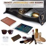 Viva Terry Vegan Leather Crossbody Bag (Black)