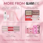 Glamnetic Press-On Nails: French Pearl Almond Tips
