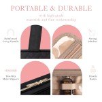 Spacious Waterproof Travel Toiletry Bag with Hook