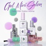 Spring Cat Eye Gel Nail Polish Kit with UV Light