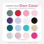 SUNUV 16 Color Gel Nail Polish Kit with UV Light