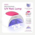 SUNUV 16 Color Gel Nail Polish Kit with UV Light