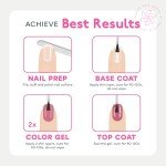SUNUV 16 Color Gel Nail Polish Kit with UV Light