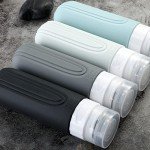 TSA Approved Silicone Travel Bottles - 4 Pack