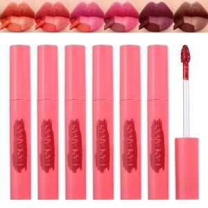 6PCS Peel Off Lip Liner and Stain Set