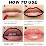 6PCS Peel Off Lip Liner and Stain Set
